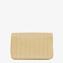 Chanel Vertical Quilted Vintage Flap Bag in Beige Lambskin