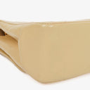 Chanel Vertical Quilted Vintage Flap Bag in Beige Lambskin