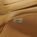 Chanel Vertical Quilted Vintage Flap Bag in Beige Lambskin
