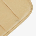Chanel Vertical Quilted Vintage Flap Bag in Beige Lambskin