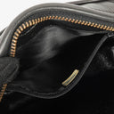 Chanel Vintage Camera Tassel Bag CC Black Quilted Leather