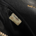 Chanel Vintage Camera Tassel Bag CC Black Lambskin