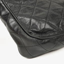 Chanel Vintage Camera Tassel Bag CC Front Pocket Black Quilted Lambskin