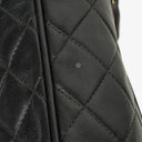 Chanel Vintage Camera Tassel Bag CC Front Pocket Black Quilted Lambskin
