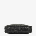 Chanel Vintage Camera Tassel Bag CC Front Pocket Black Quilted Lambskin