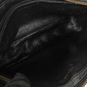 Chanel Vintage Camera Tassel Bag CC Front Pocket Black Quilted Lambskin