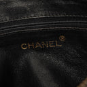 Chanel Vintage Camera Tassel Bag CC Front Pocket Black Quilted Lambskin