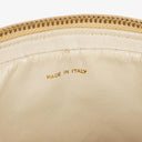 Chanel Vintage Camera Tassel Beige Quilted Lambskin Bag