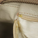 Chanel Vintage CC Beige Quilted Lambskin Camera Tassel Bag
