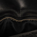 Chanel Vintage CC Black Quilted Lambskin Camera Tassel Bag