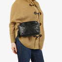 Chanel Vintage CC Black Quilted Lambskin Camera Tassel Bag