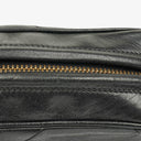 Chanel Vintage CC Black Quilted Lambskin Camera Tassel Bag