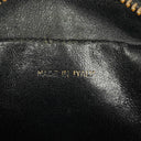 Chanel Vintage CC Black Quilted Lambskin Camera Tassel Bag