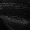 Chanel Vintage CC Black Quilted Lambskin Camera Tassel Bag