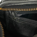 Chanel Vintage CC Black Quilted Lambskin Camera Tassel Bag