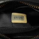 Chanel Vintage CC Black Quilted Lambskin Camera Tassel Bag