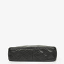 Chanel Vintage CC Black Quilted Lambskin Camera Tassel Bag