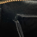 Chanel Vintage CC Black Quilted Lambskin Camera Tassel Bag