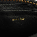 Chanel Vintage CC Black Quilted Lambskin Camera Tassel Bag