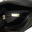 Chanel Vintage CC Black Quilted Lambskin Camera Tassel Bag
