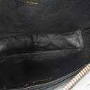 Chanel Vintage CC Black Quilted Lambskin Camera Tassel Bag