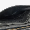 Chanel Vintage CC Black Quilted Lambskin Large Camera Tassel Bag