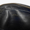 Chanel Vintage CC Black Quilted Lambskin Large Camera Tassel Bag