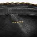 Chanel Vintage CC Black Quilted Lambskin Medium Camera Tassel Shoulder Bag
