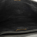Chanel Vintage CC Diamond Black Quilted Lambskin Tassel Bag