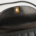 Chanel Diana Black Vertical Quilted Lambskin Single Flap Bag With 24K Gold-Plated Hardware
