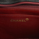 Chanel Diana Black Vertical Quilted Lambskin Single Flap Bag With 24K Gold-Plated Hardware