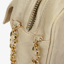 Chanel Vintage CC Quilted Lambskin Camera Tassel Bag