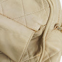 Chanel Vintage CC Quilted Lambskin Camera Tassel Bag