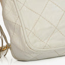 Chanel Vintage CC Quilted Lambskin Camera Tassel Bag