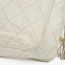 Chanel Vintage CC Quilted Lambskin Camera Tassel Bag