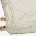 Chanel Vintage CC Quilted Lambskin Camera Tassel Bag