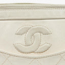 Chanel Vintage CC Quilted Lambskin Camera Tassel Bag