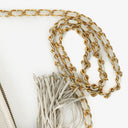 Chanel Vintage CC Quilted Lambskin Camera Tassel Bag