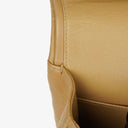 Chanel Vintage Classic Double Flap Bag in Quilted Beige Lambskin with 24K Gold-Plated Hardware