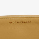 Chanel Vintage Classic Double Flap Bag in Quilted Beige Lambskin with 24K Gold-Plated Hardware