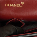 Chanel Vintage Classic Double Flap Bag in Quilted Black Lambskin with 24K Gold-Plated Hardware