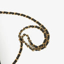 Chanel Vintage Classic Double Flap Bag in Quilted Black Lambskin with 24K Gold-Plated Hardware