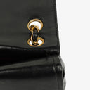 Chanel Vintage Classic Double Flap Bag in Quilted Black Lambskin with 24K Gold-Plated Hardware
