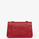 Chanel Vintage Classic Double Flap Bag in Quilted Lambskin with 24K Gold-Plated Hardware