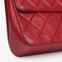 Chanel Vintage Classic Double Flap Bag in Quilted Lambskin with 24K Gold-Plated Hardware