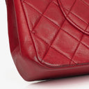 Chanel Vintage Classic Double Flap Bag in Quilted Lambskin with 24K Gold-Plated Hardware
