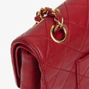 Chanel Vintage Classic Double Flap Bag in Quilted Lambskin with 24K Gold-Plated Hardware