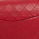 Chanel Vintage Classic Double Flap Bag in Quilted Lambskin with 24K Gold-Plated Hardware