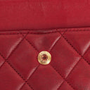 Chanel Vintage Classic Double Flap Bag in Quilted Lambskin with 24K Gold-Plated Hardware