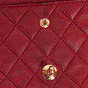 Chanel Vintage Classic Double Flap Bag in Quilted Lambskin with 24K Gold-Plated Hardware